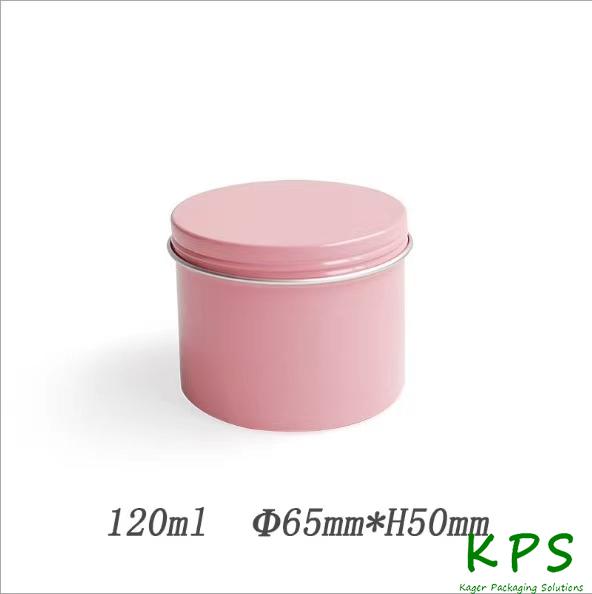 Custom Empty Storage Container Aluminum Jar Small Round Packaging Metal Box  Food Grade Tin Can for Candle with Lid - China Tin Can, Metal Tin